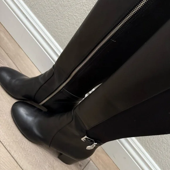 Michael Kors Black Over the Knee Boots - Picture 6 of 9